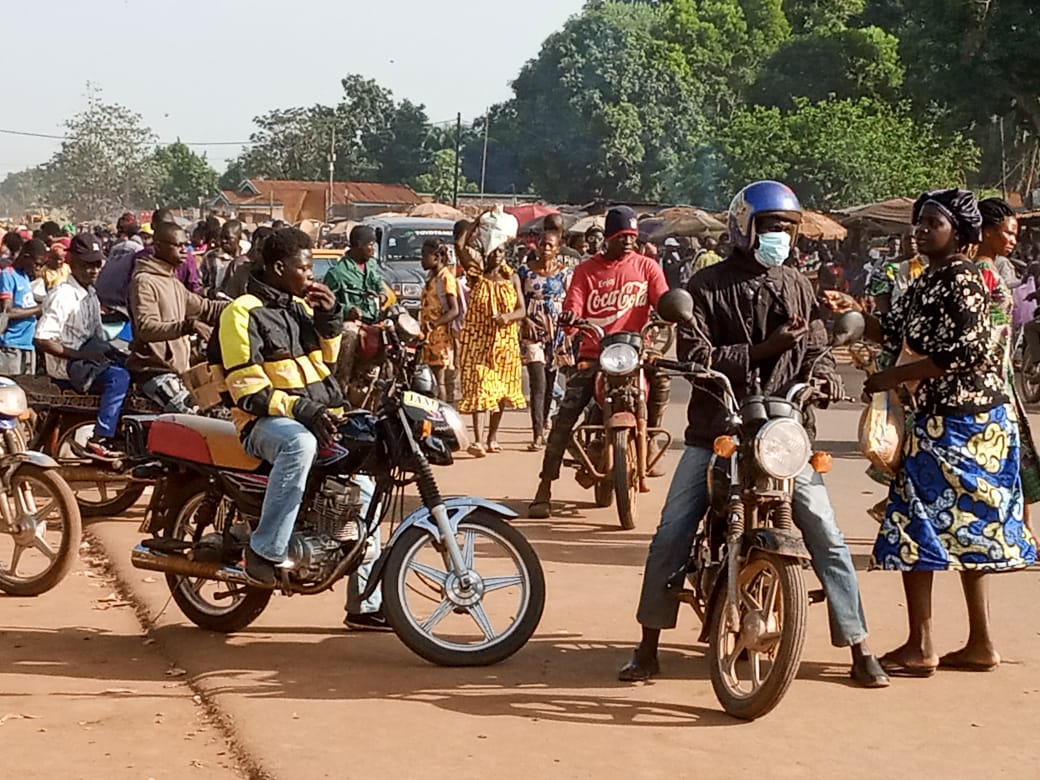 Les mototaxis de Bangui demandent plus de sécurité face à la criminalité croissante