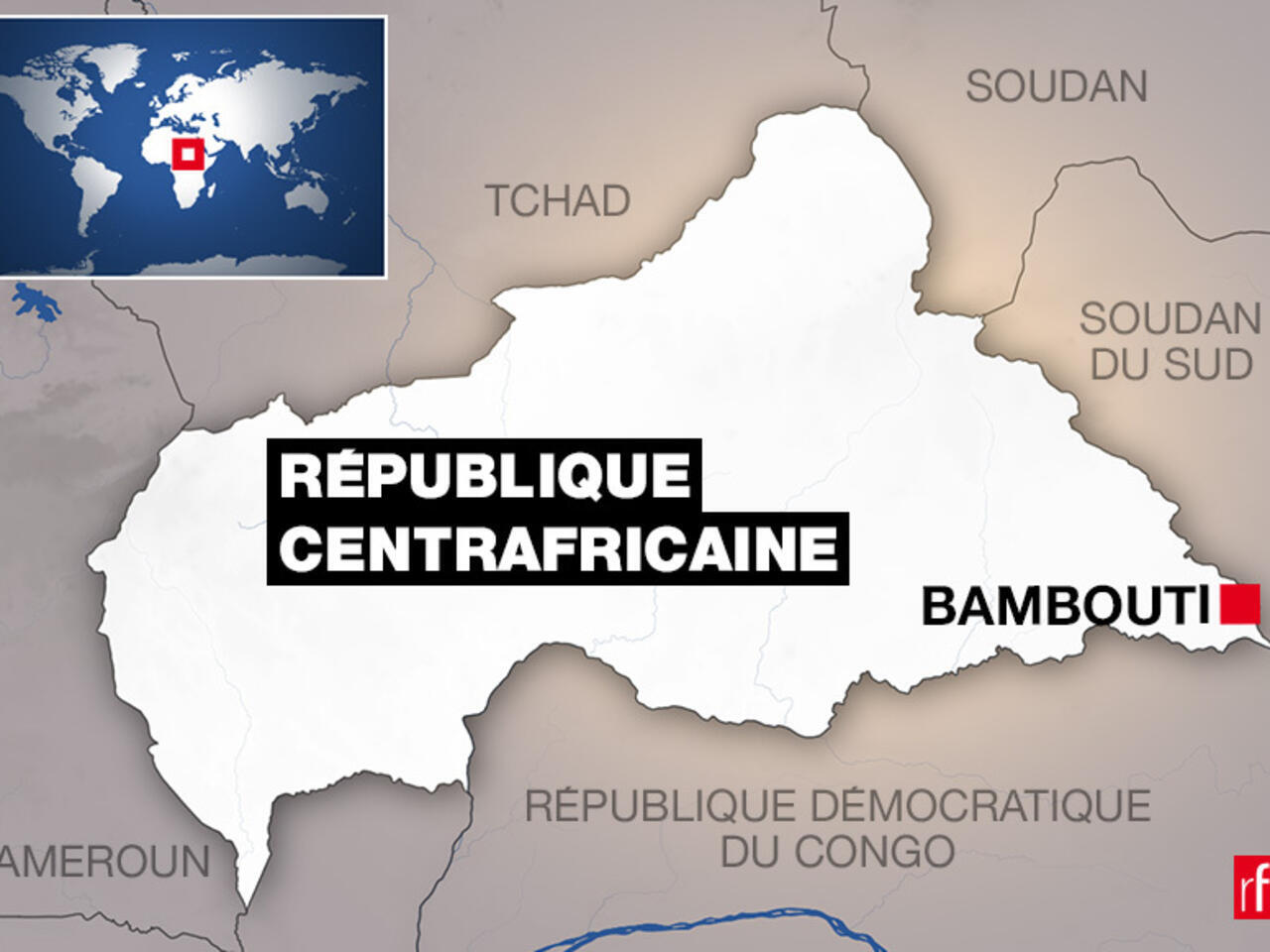 Quatre otages retenus depuis cinq mois en Centrafrique, l'inquiétude grandit