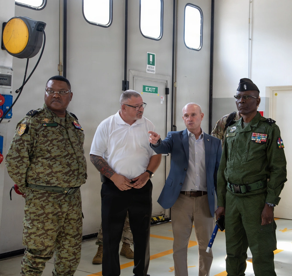 Renforcement des capacités militaires centrafricaines en Italie