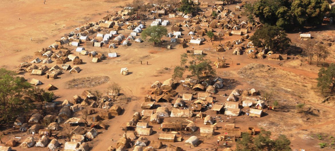 Populations déplacées à Gbazara : des conditions de vie précaires face à la saison des pluies