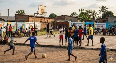Le Football et le Basketball en Afrique Centrale : Plus que des Jeux