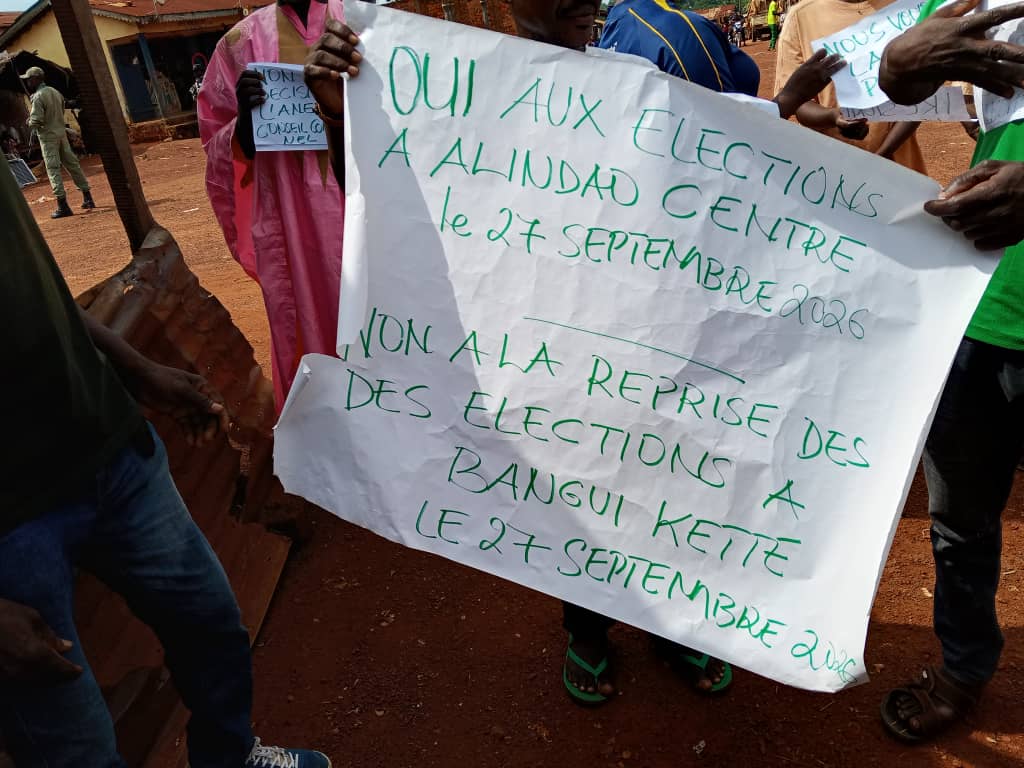 Alindao : Le mécontentement gronde après la validation des résultats électoraux