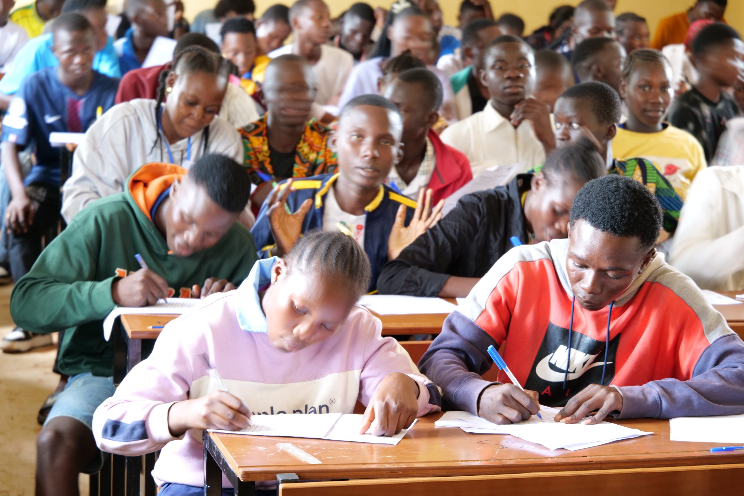 Lancement des épreuves écrites du Brevet des Collèges
