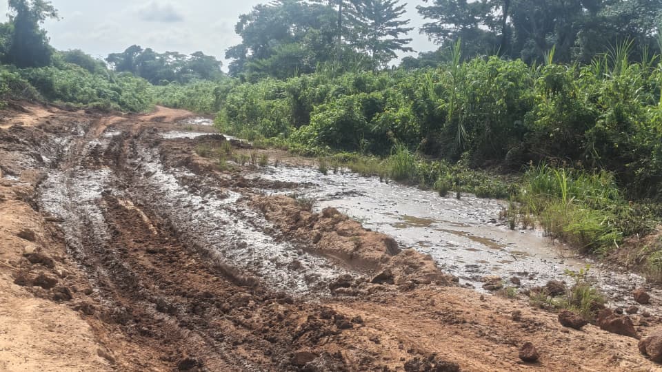 La dégradation de la route Mbaïki-Boda paralyse l'économie de la Lobaye